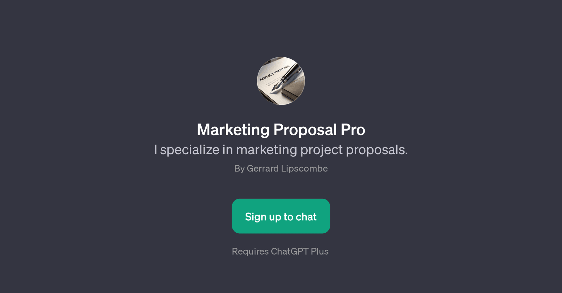 Marketing Proposal Pro