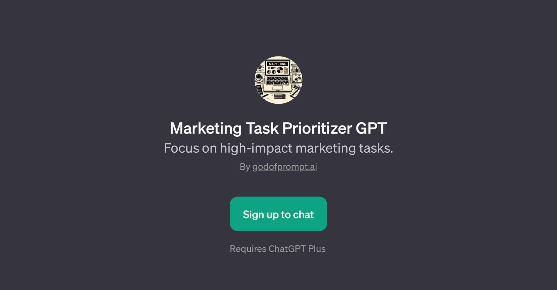 Marketing Task Prioritizer GPT