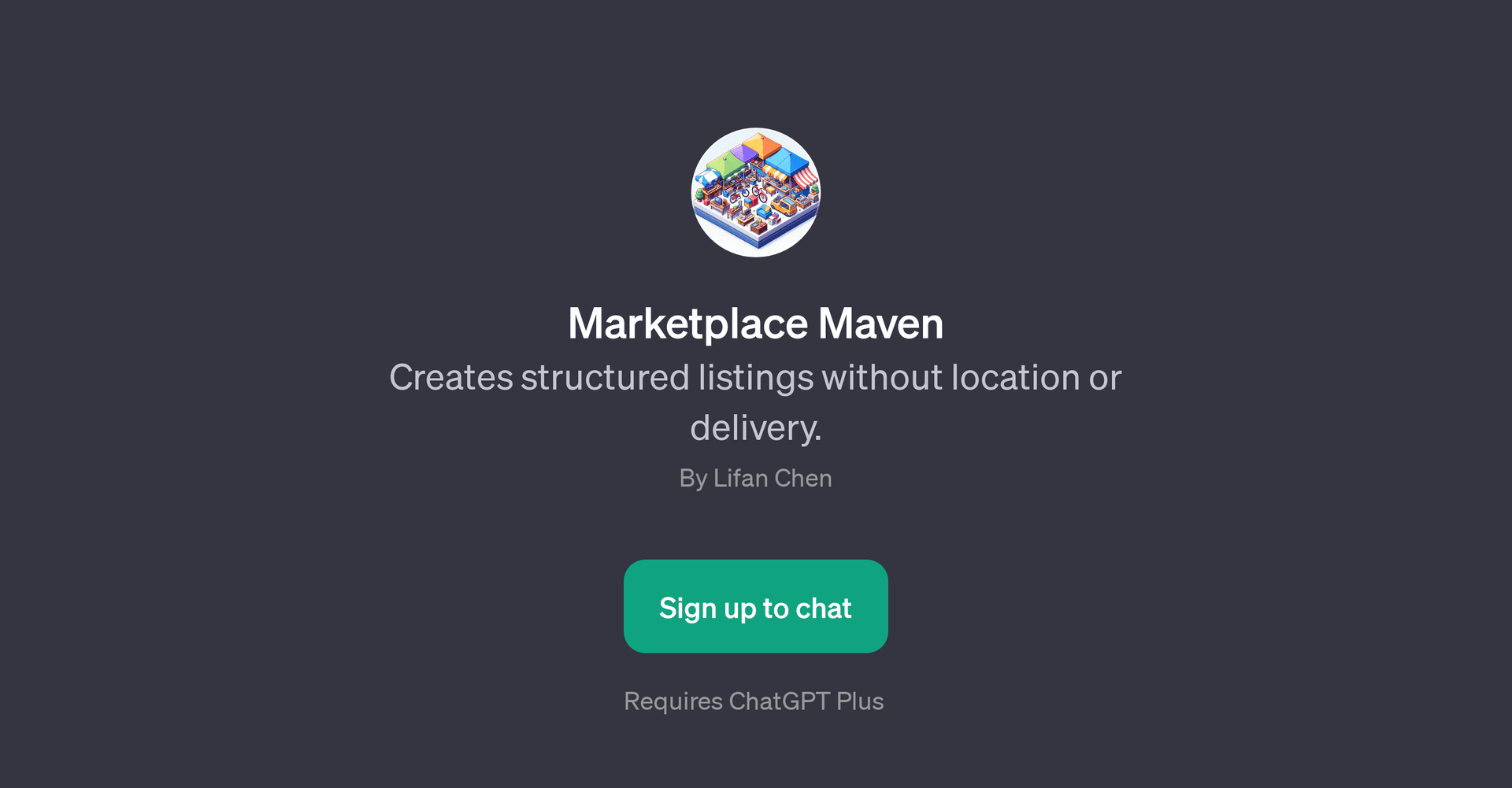 Marketplace Maven