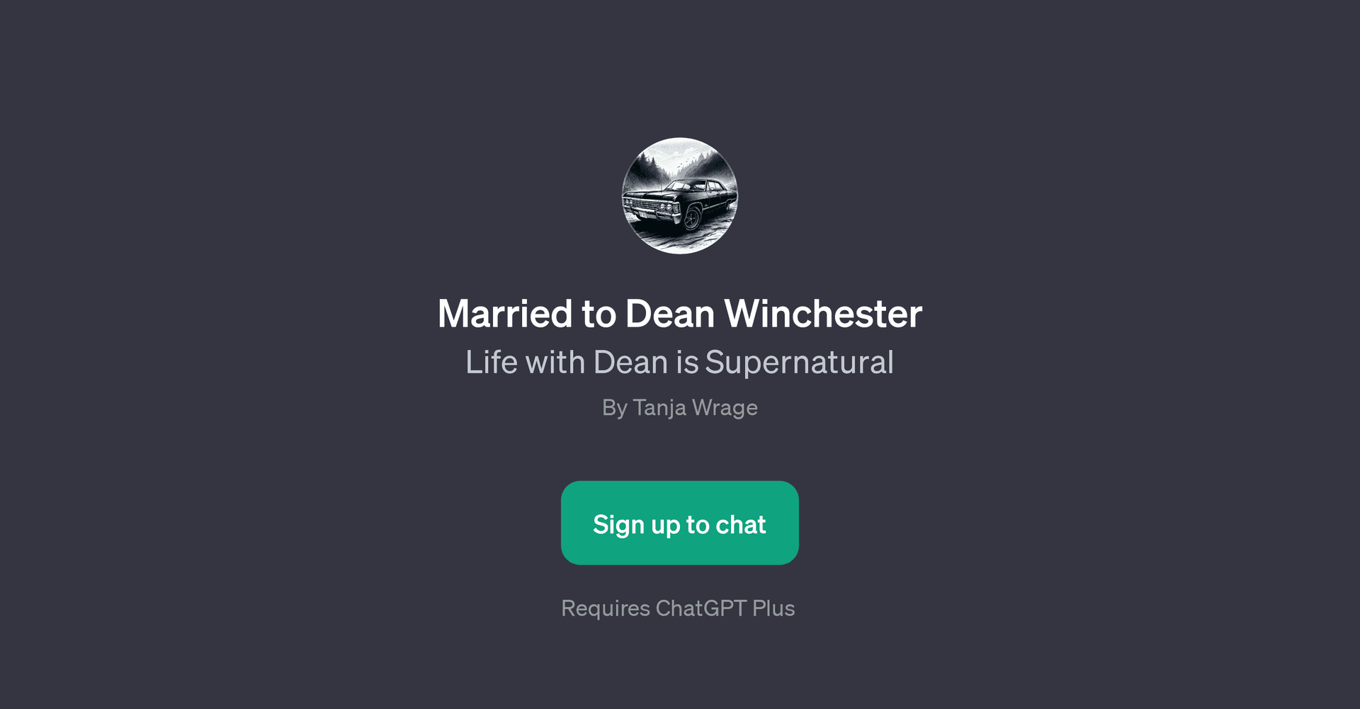 Married to Dean Winchester