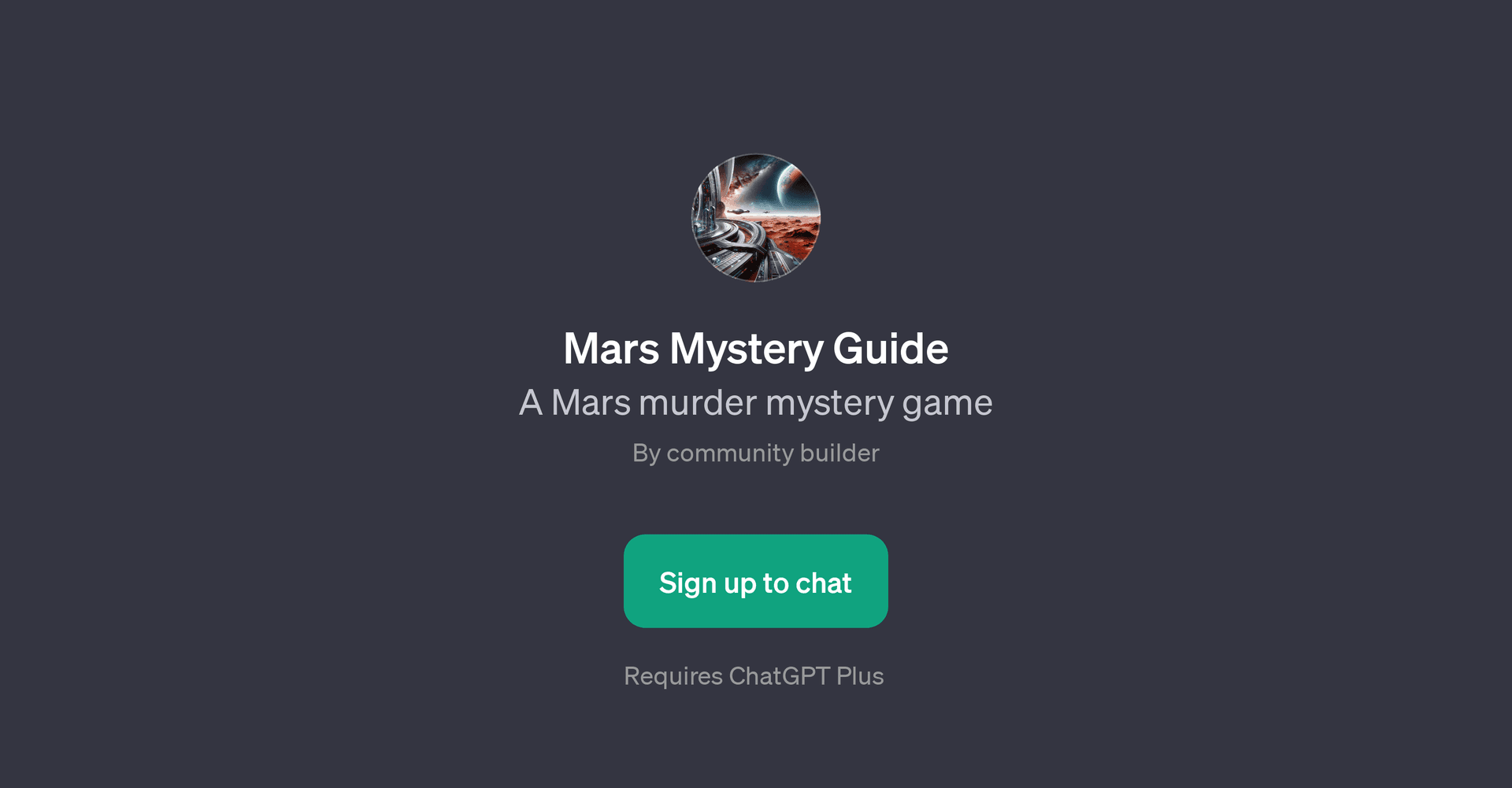 Mars Mystery Guide