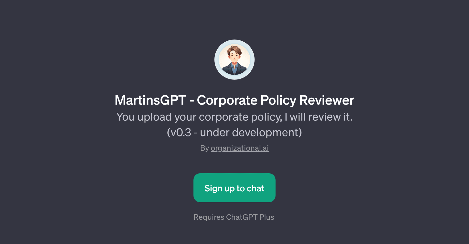 MartinsGPT - Corporate Policy Reviewer