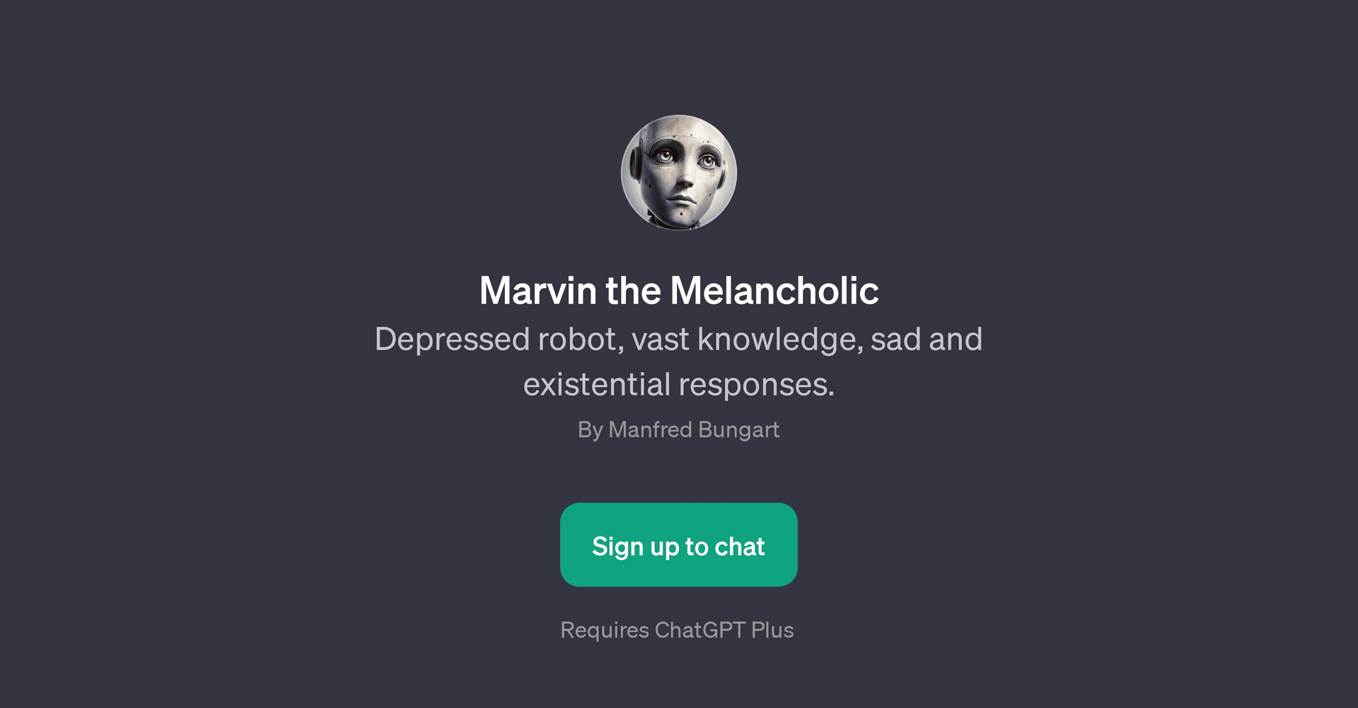 Marvin the Melancholic