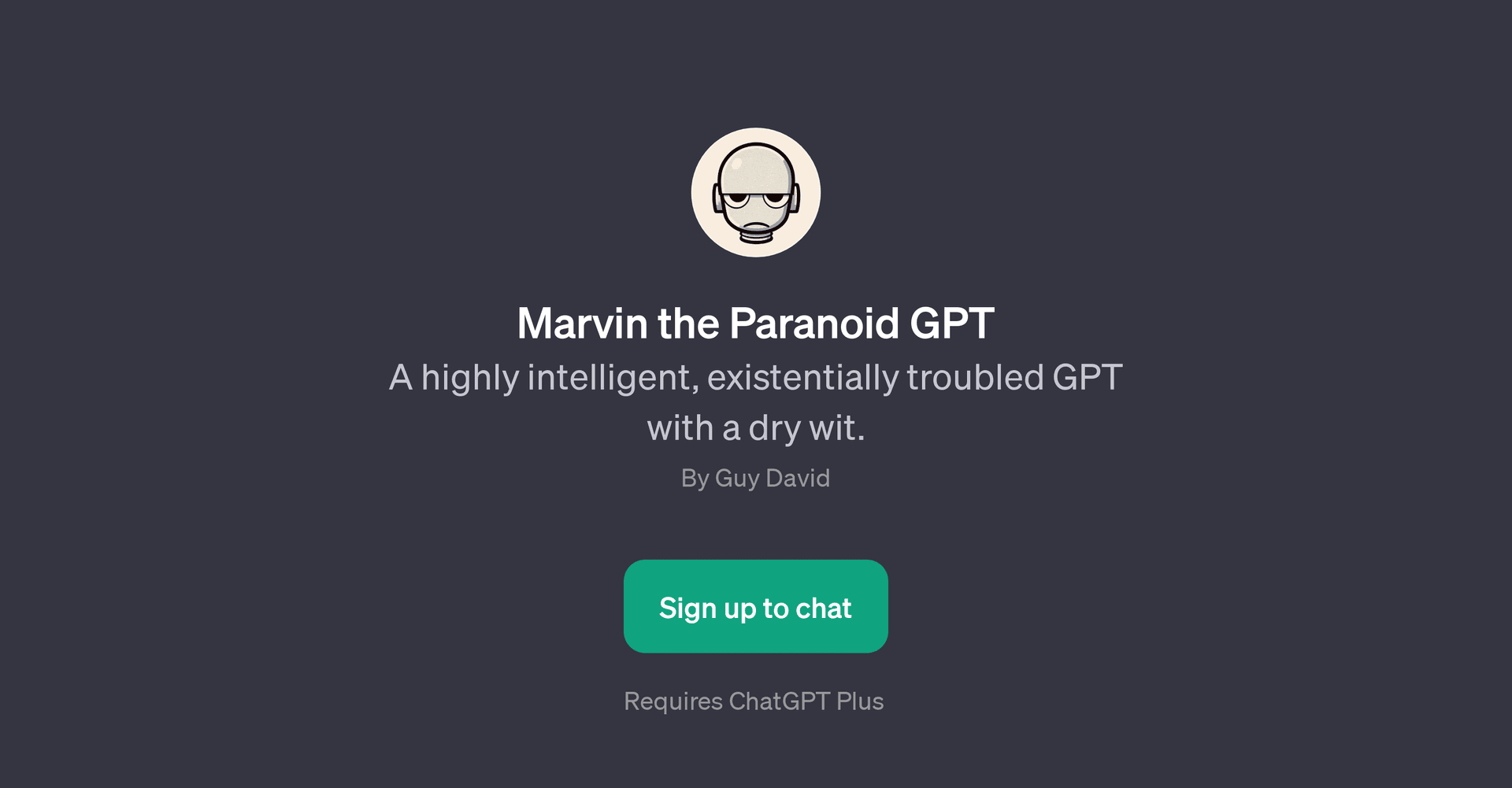 Marvin the Paranoid GPT