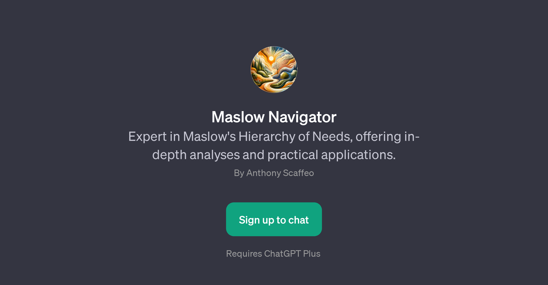 Maslow Navigator