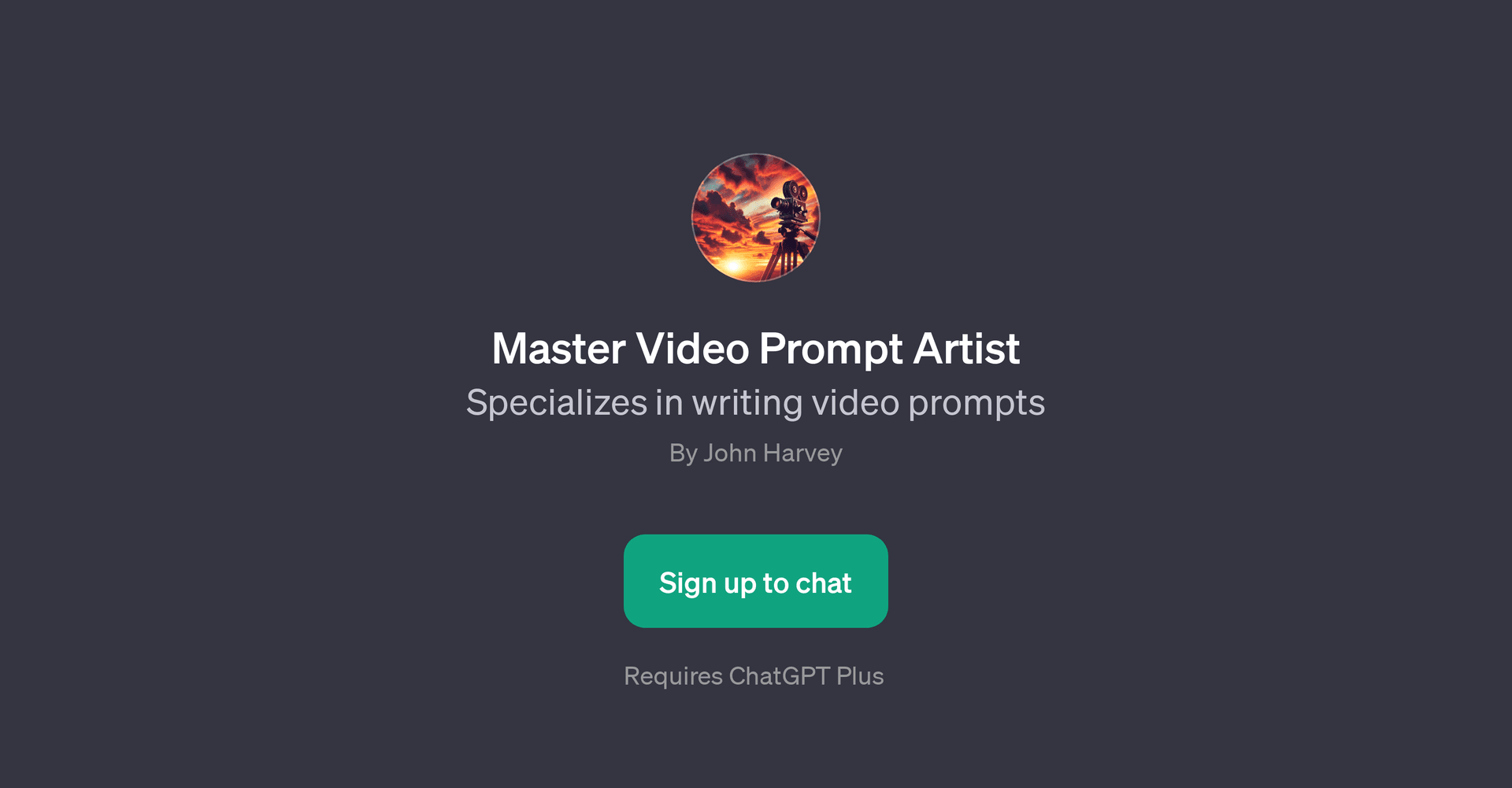 Master Video Prompt Artist