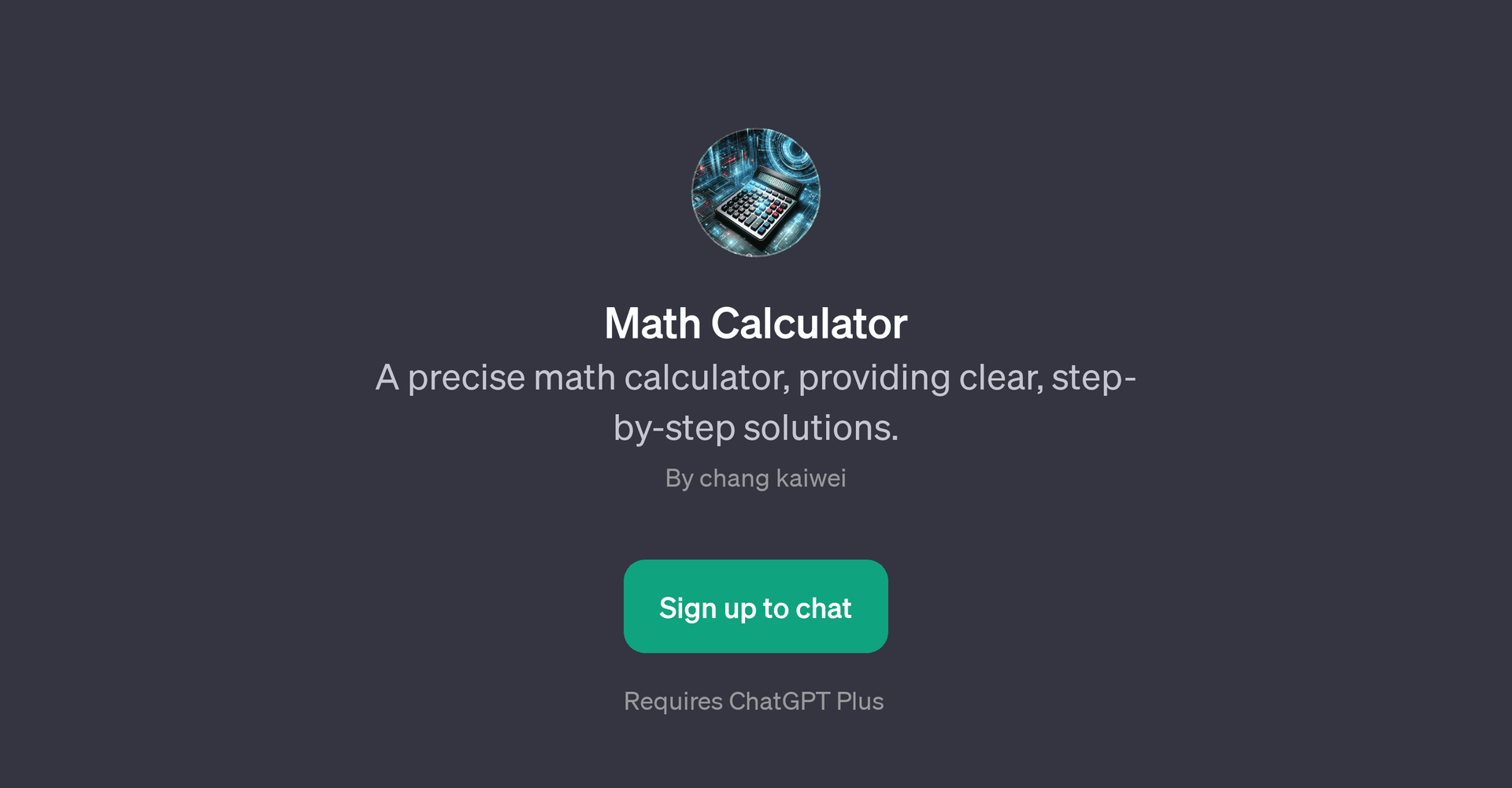 Math Calculator