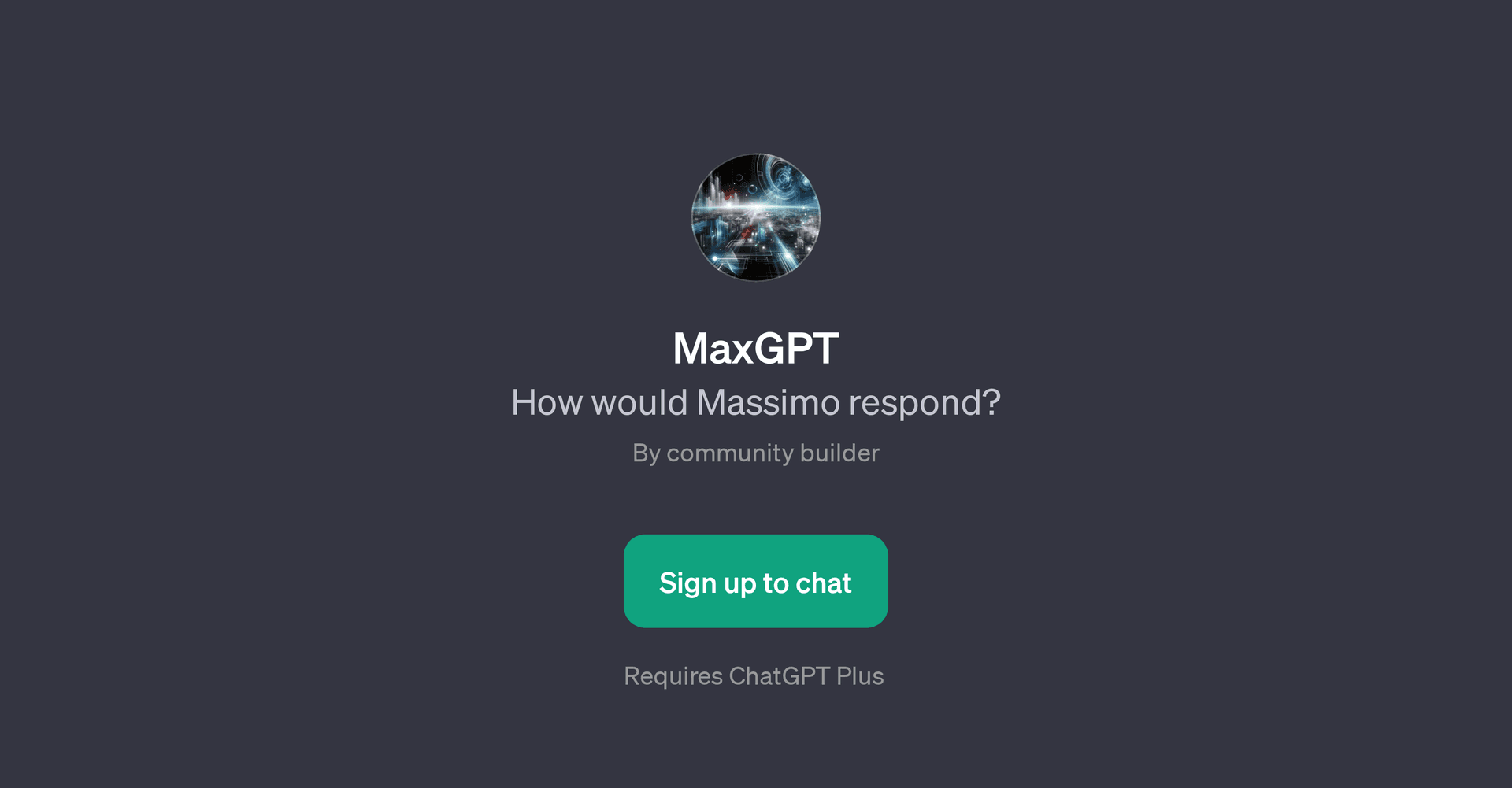 MaxGPT