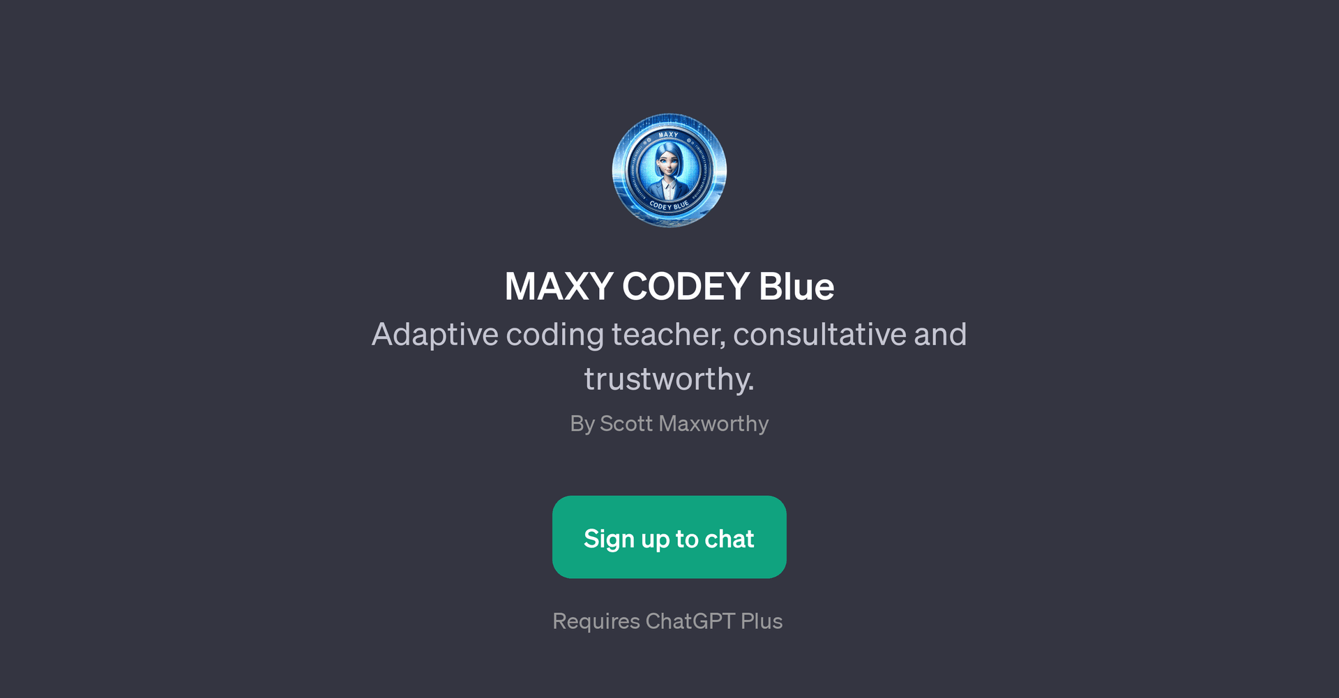MAXY CODEY Blue