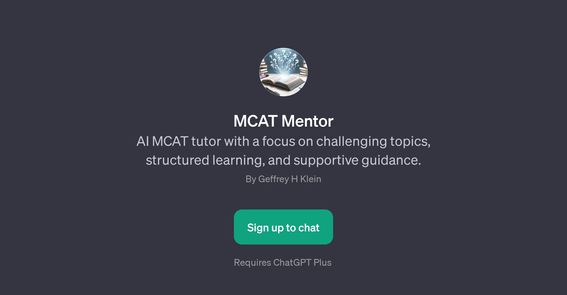 MCAT Mentor