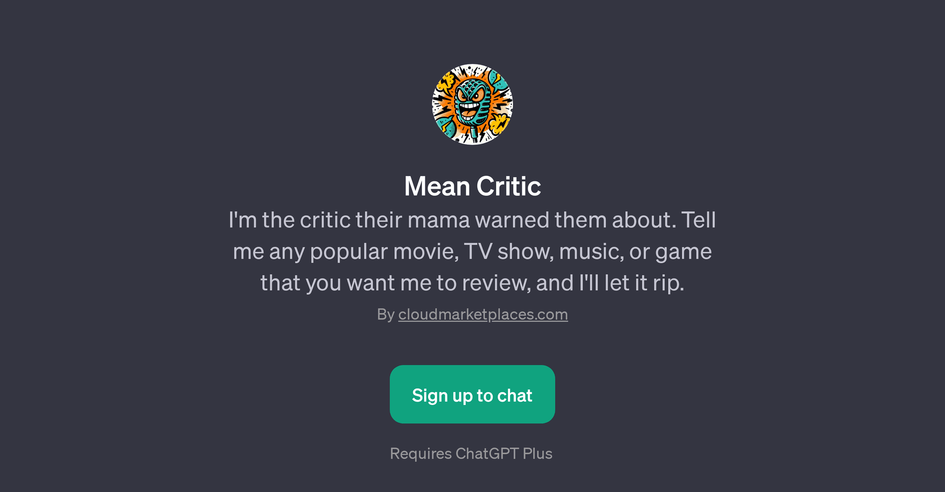 Mean Critic