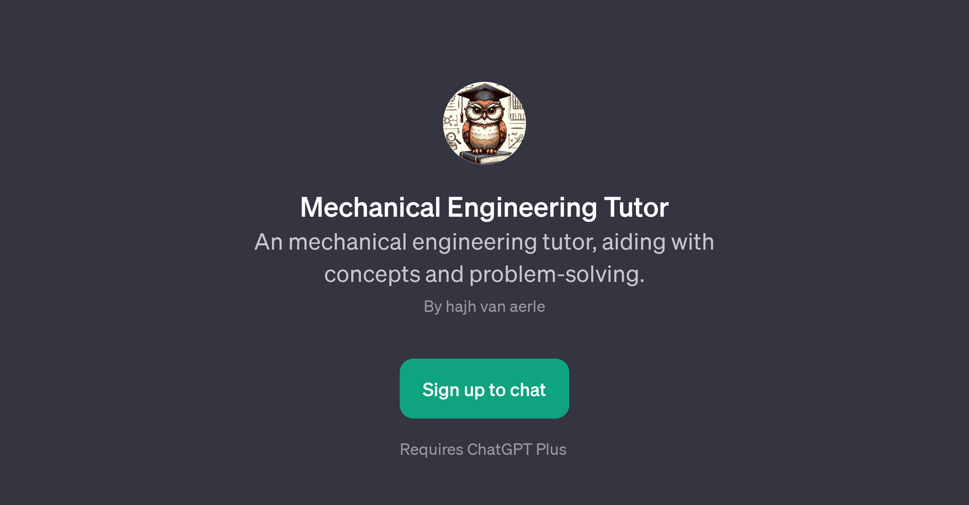 Mechanical Engineering Tutor