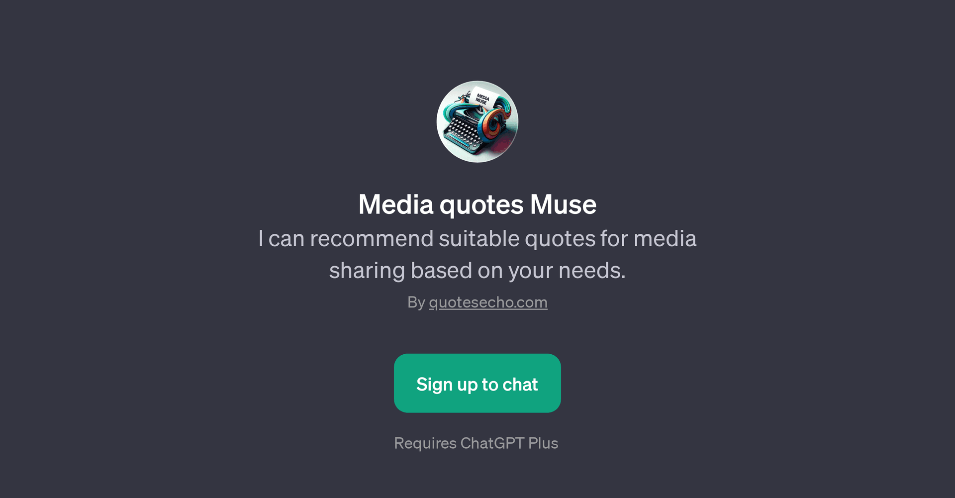 Media Quotes Muse GPT
