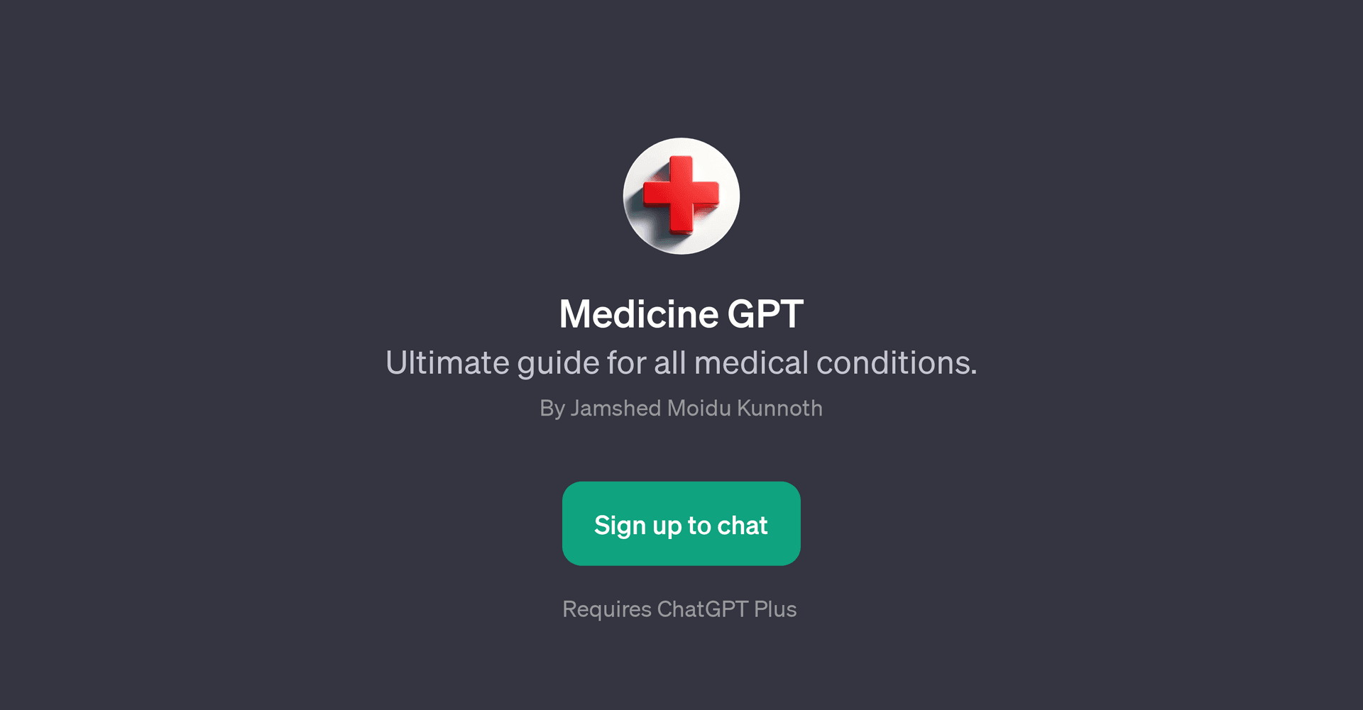 Medicine GPT