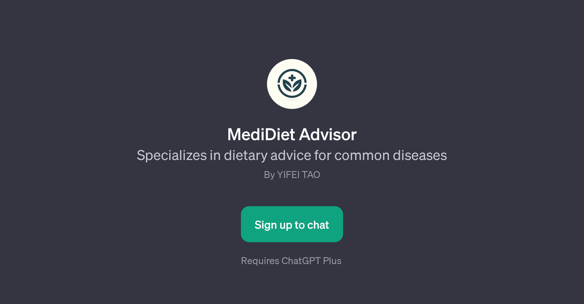 MediDiet Advisor