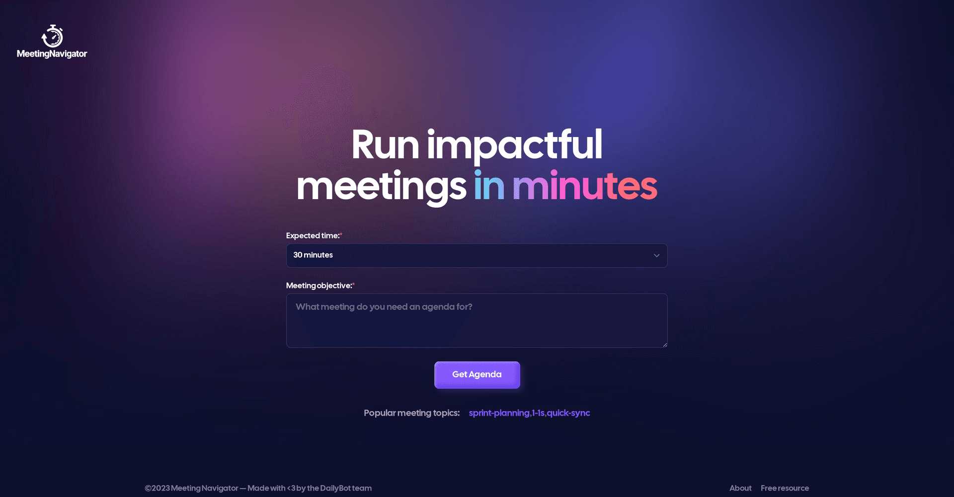 Meeting Navigator