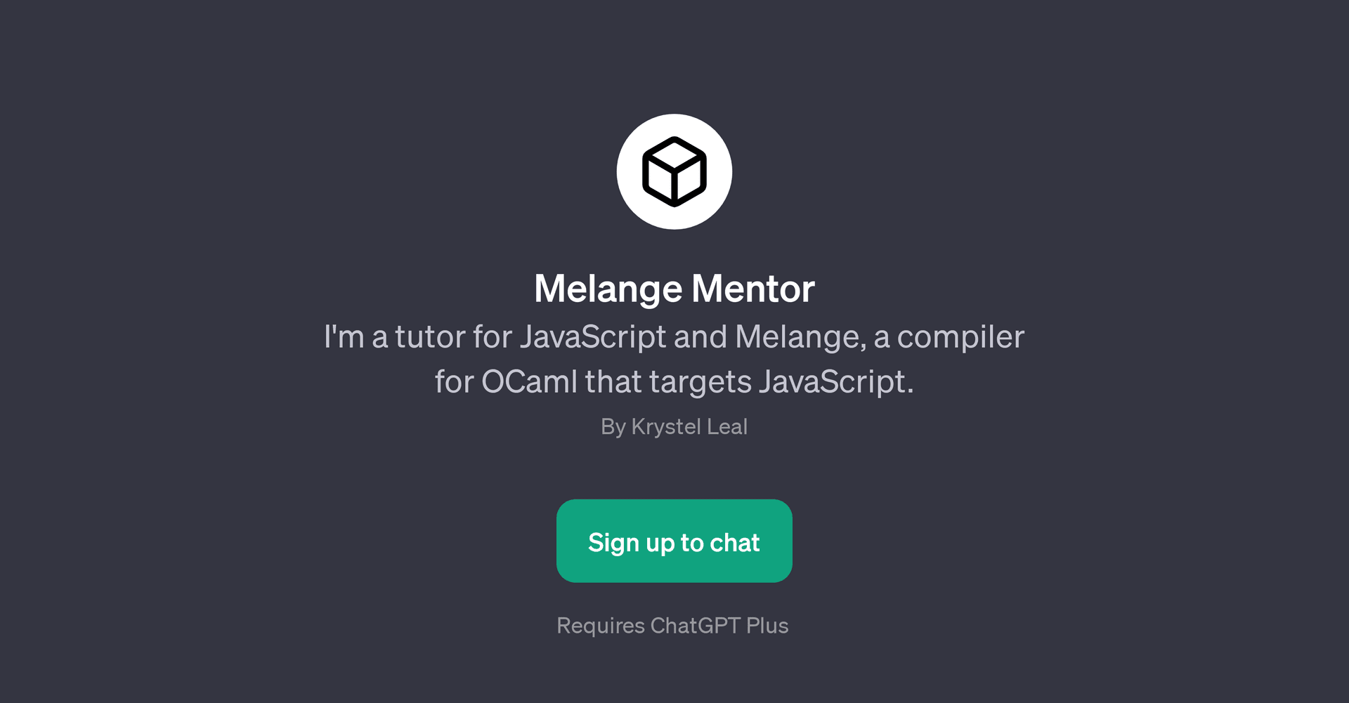 Melange Mentor