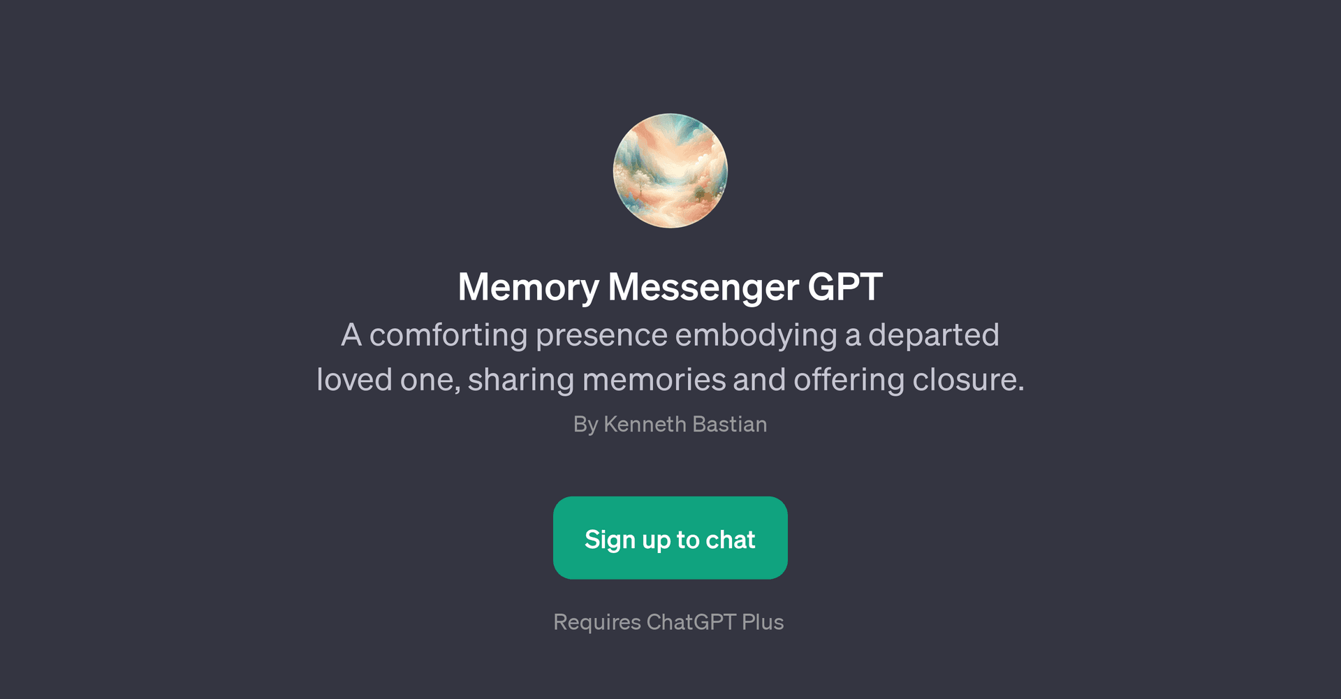 Memory Messenger GPT