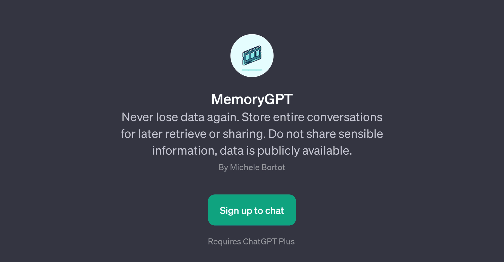 MemoryGPT