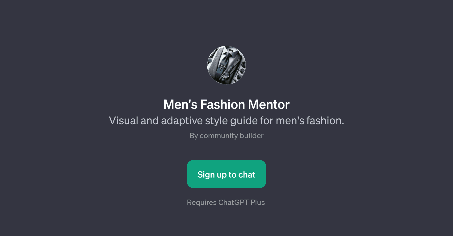 Men's Fashion Mentor