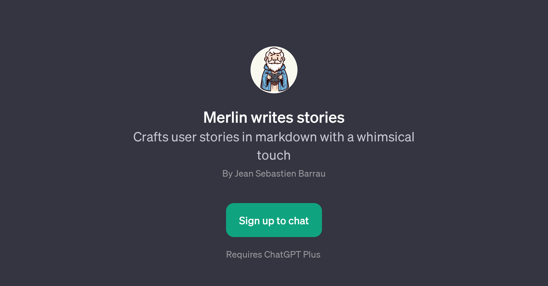 Merlin Writes Stories