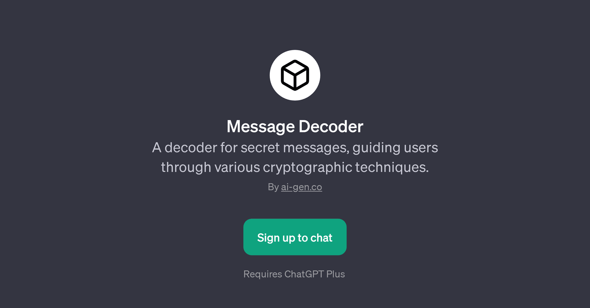 Message Decoder