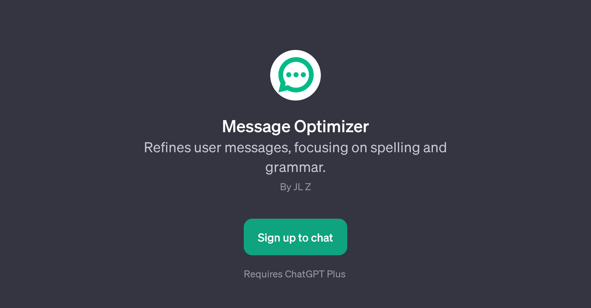 Message Optimizer