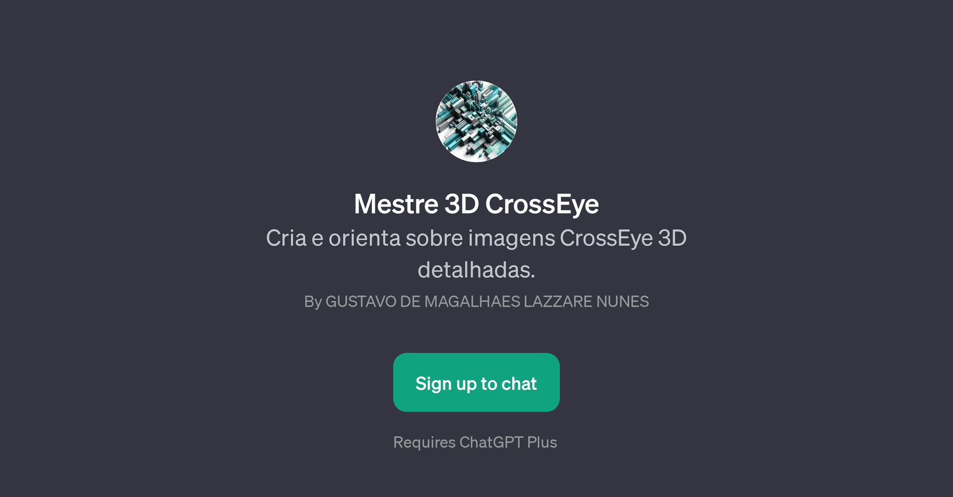 Mestre 3D CrossEye