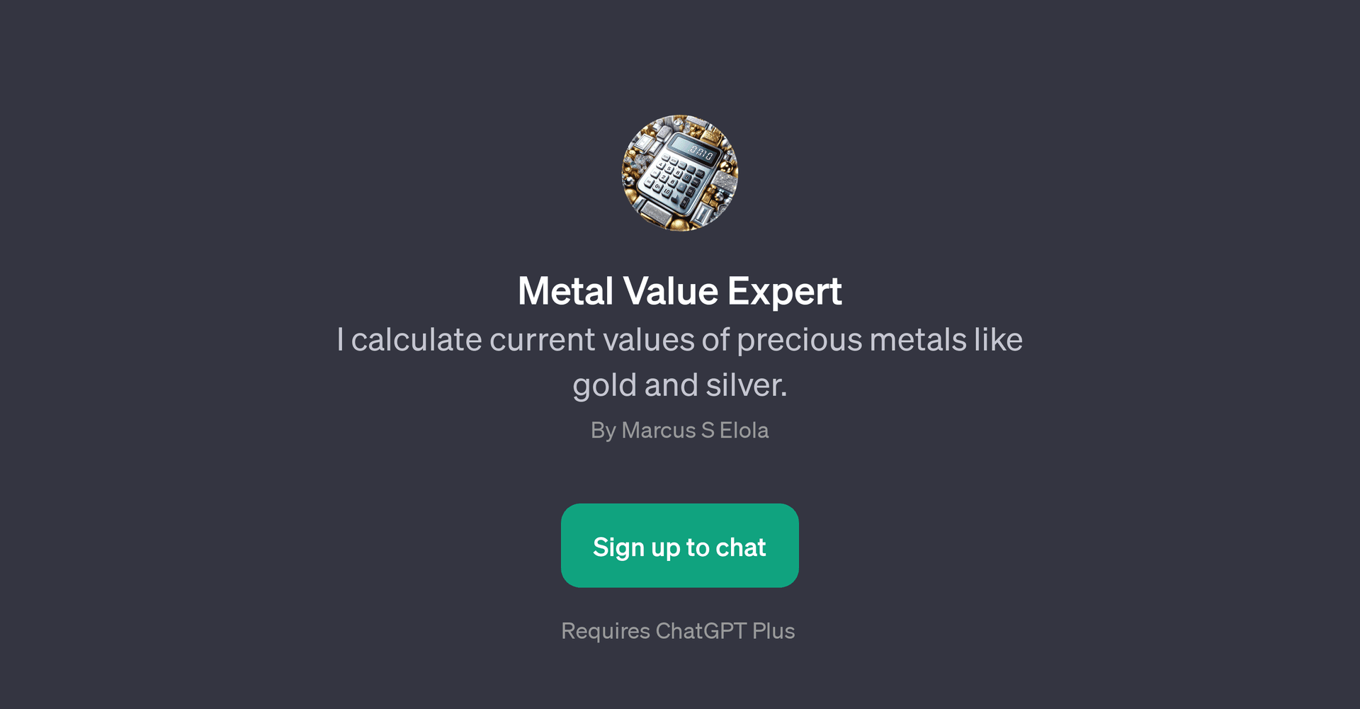 Metal Value Expert