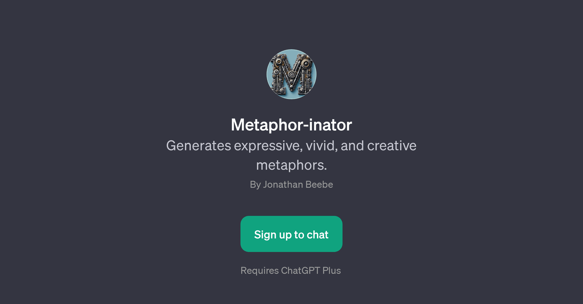 Metaphor-inator