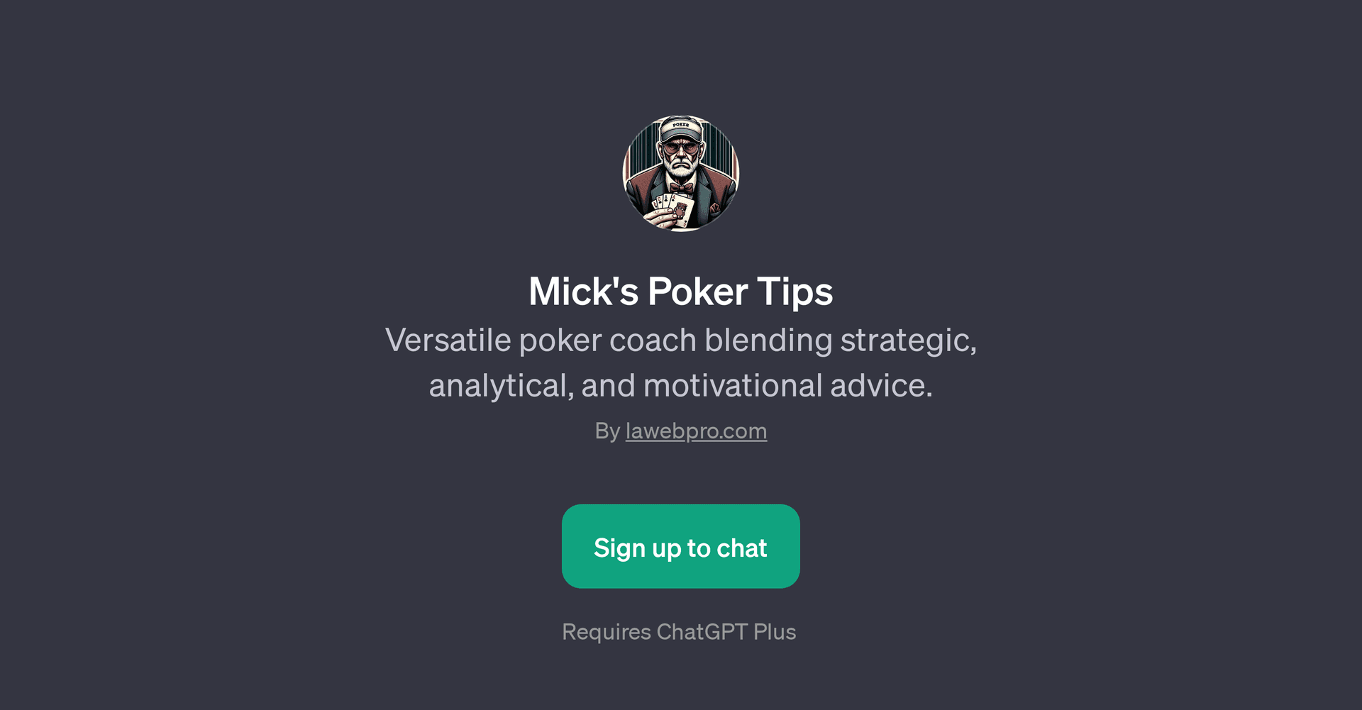 Mick's Poker Tips