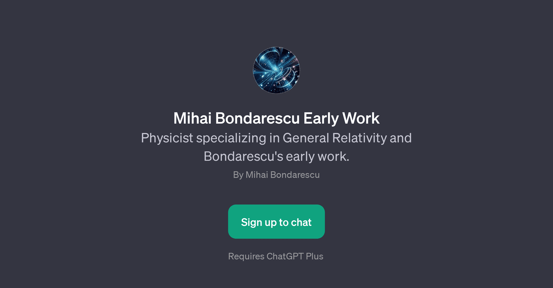 Mihai Bondarescu Early Work