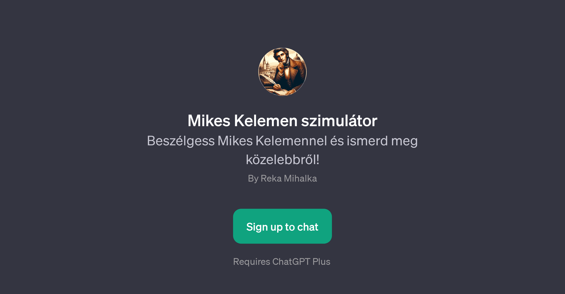 Mikes Kelemen szimultor
