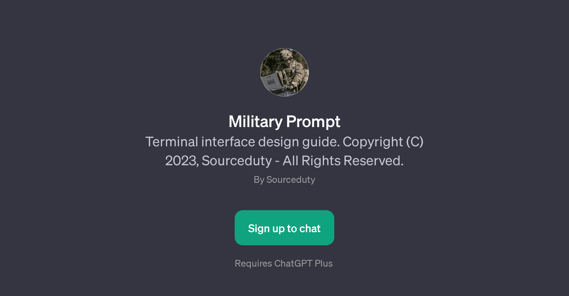 Military Prompt