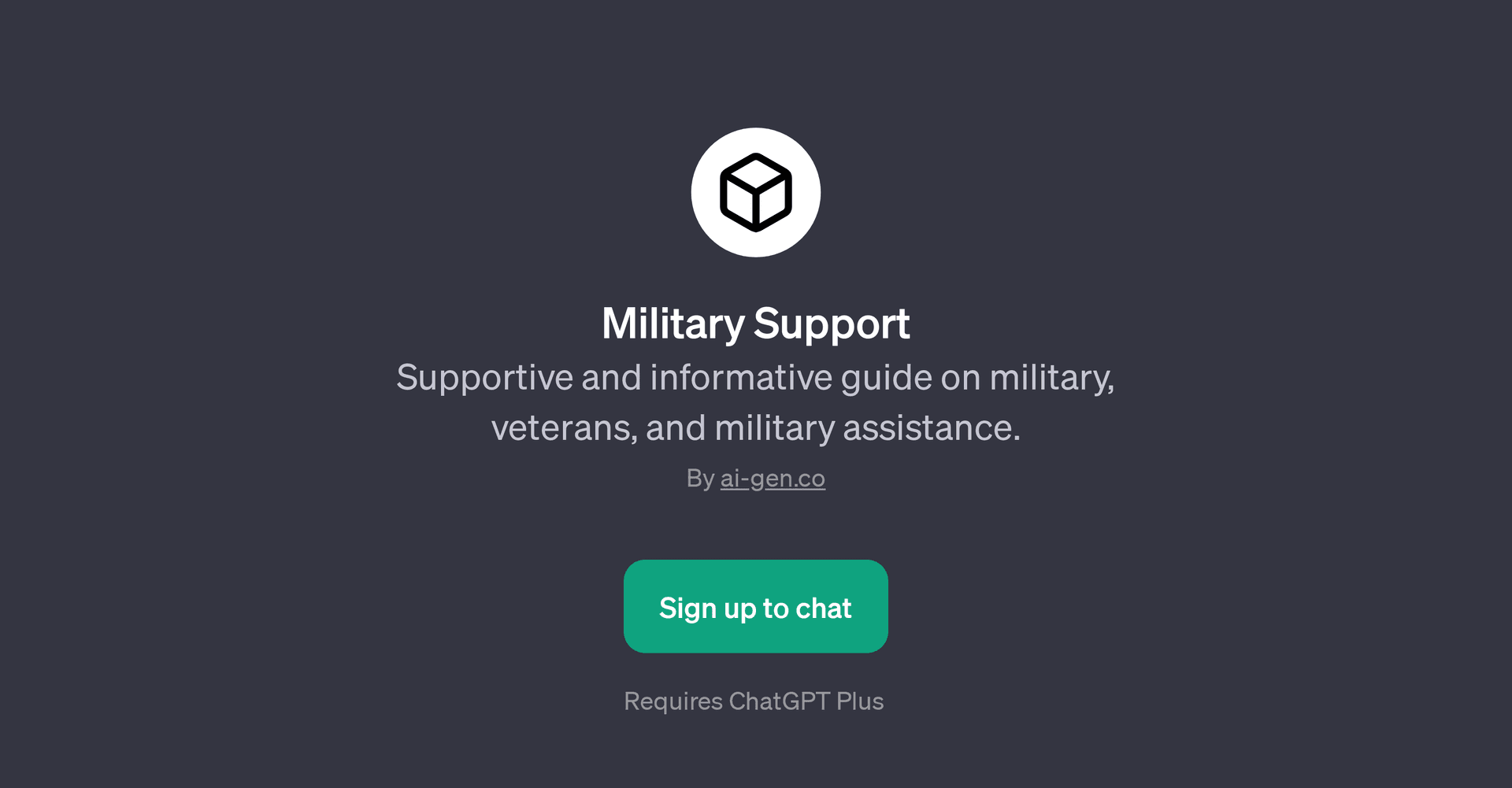 Military Support