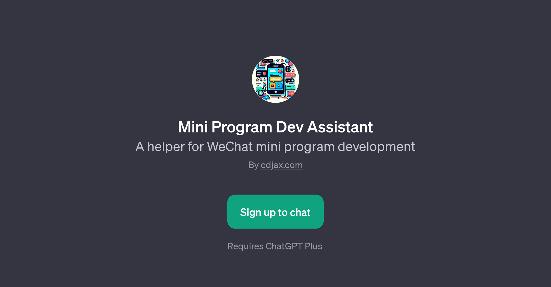 Mini Program Dev Assistant