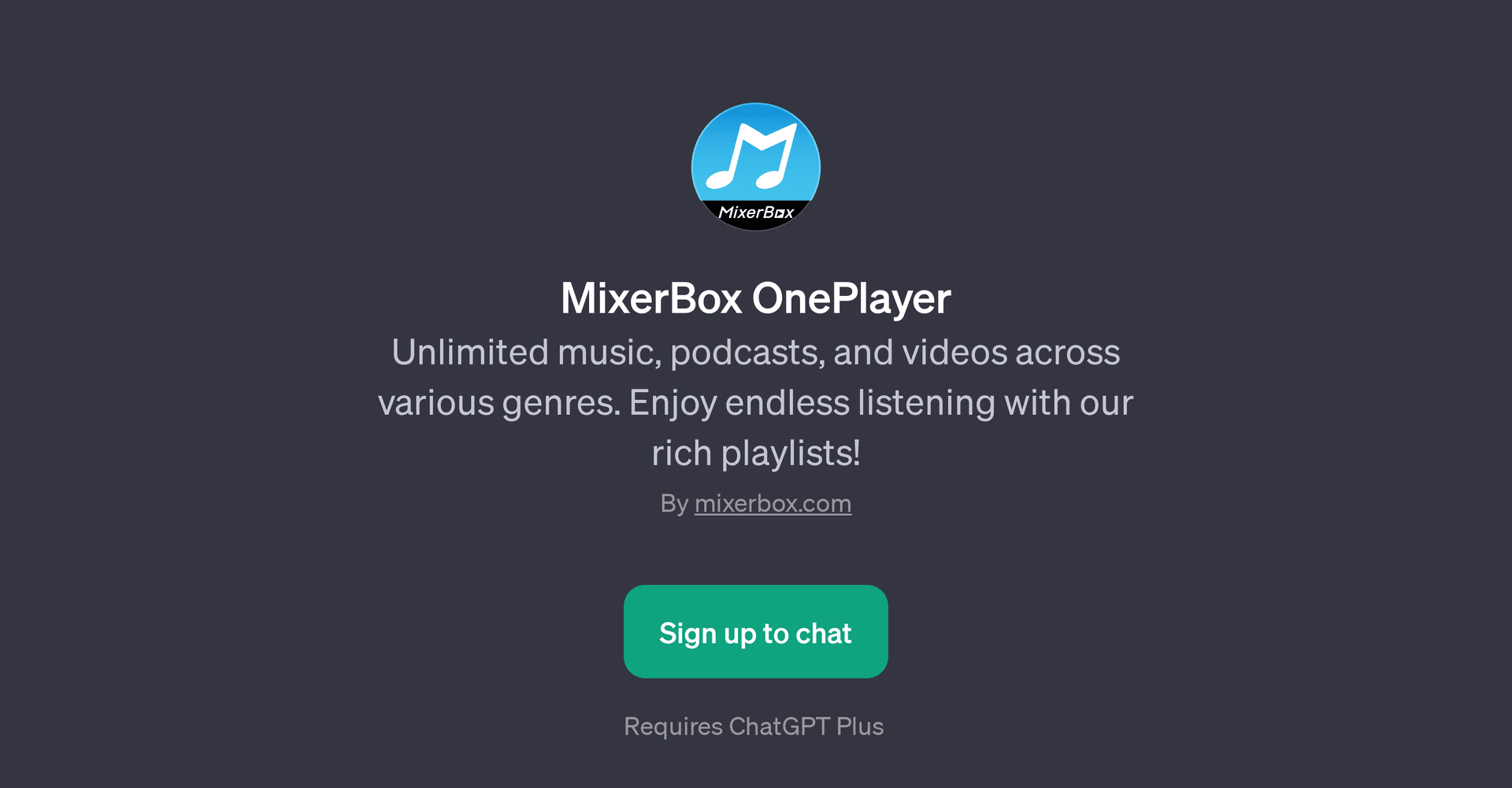 MixerBox OnePlayer