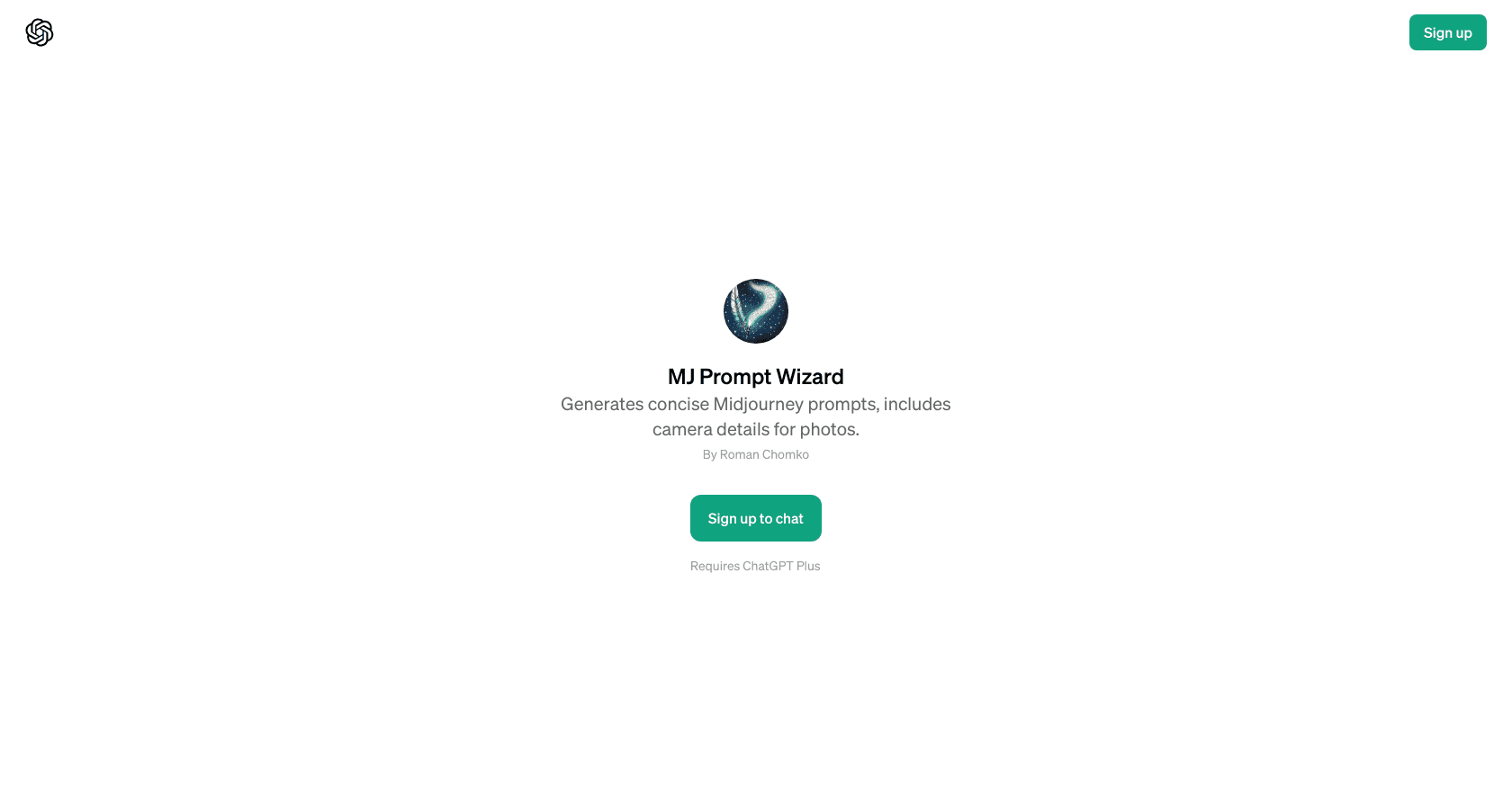 MJ Prompt Wizard