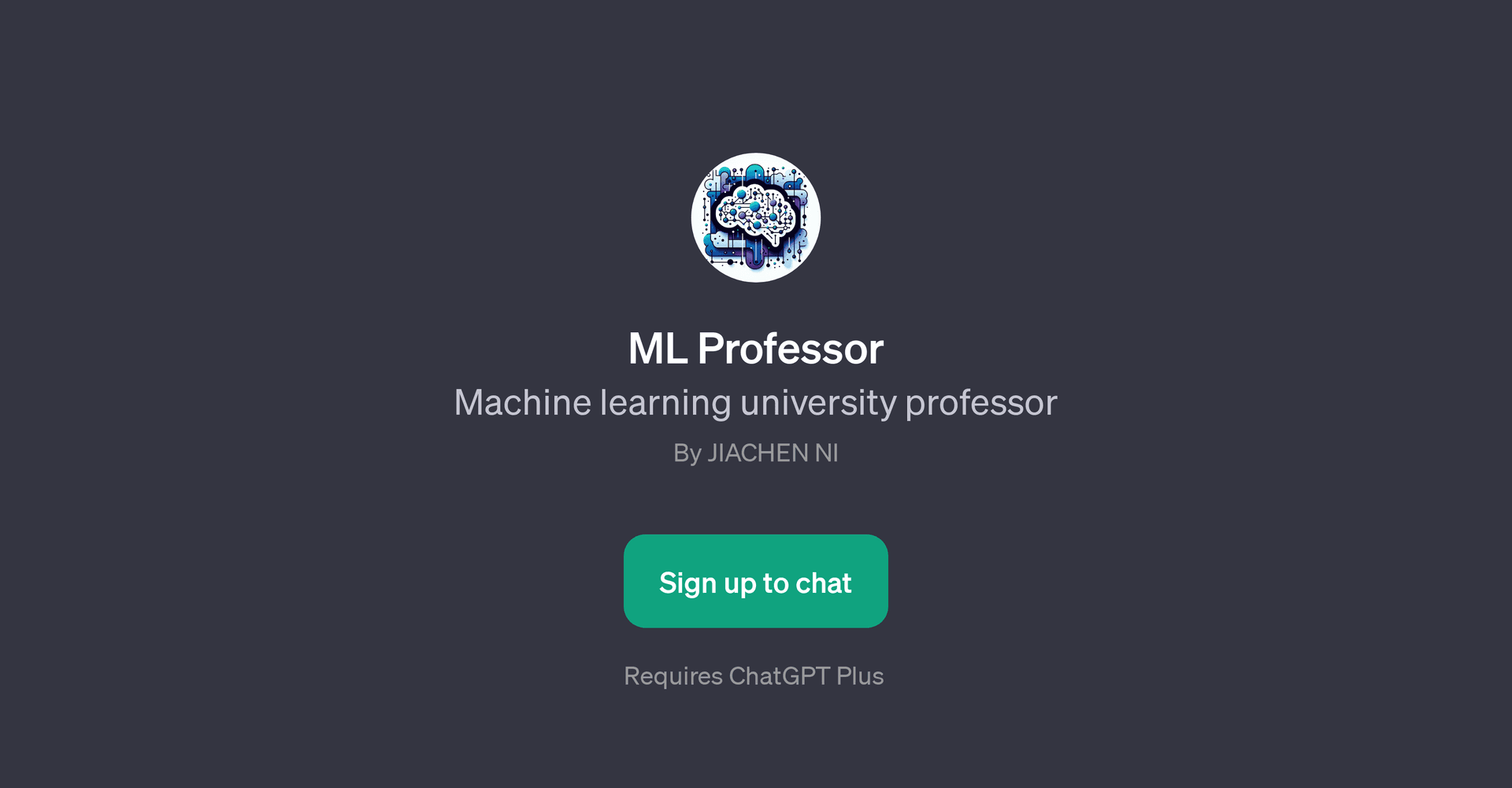 ML Professor