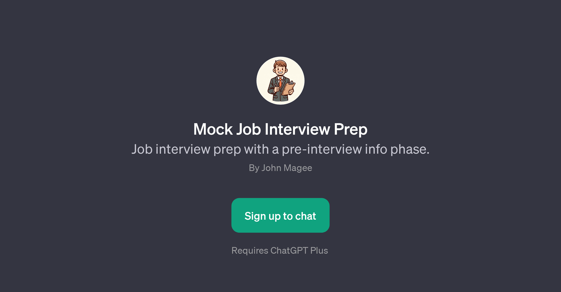 Mock Job Interview Prep