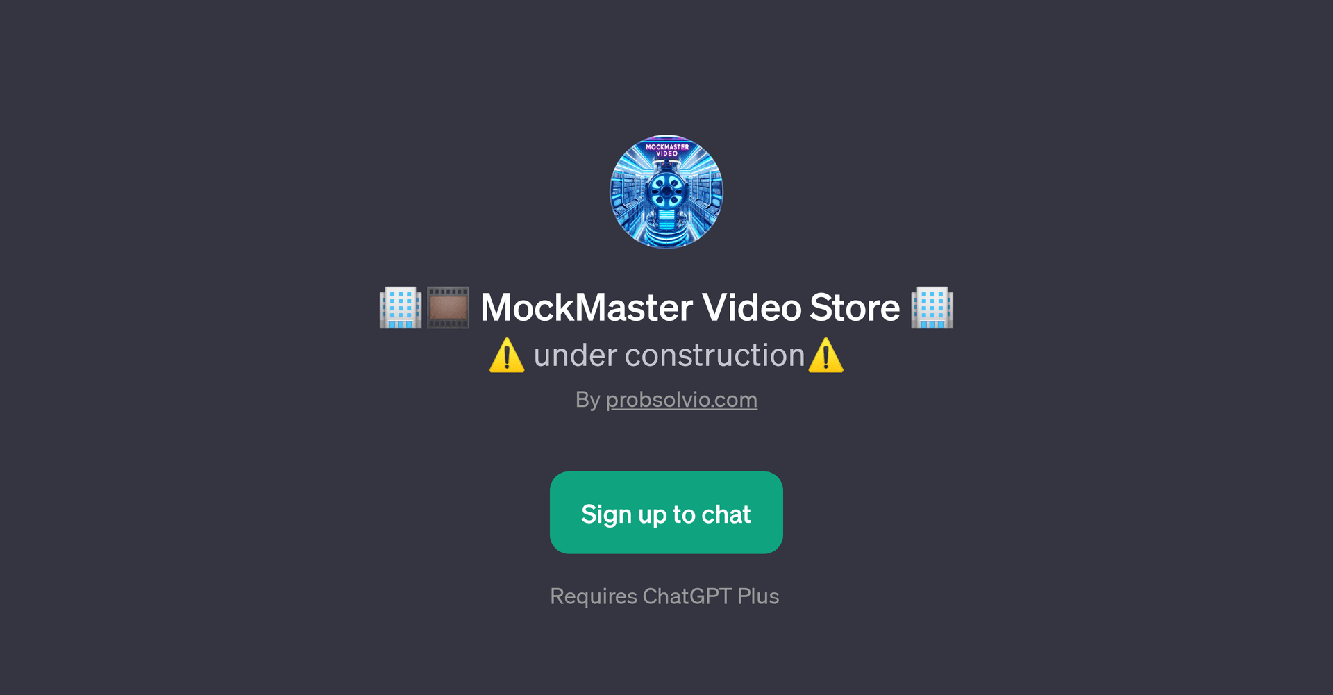 MockMaster Video Store