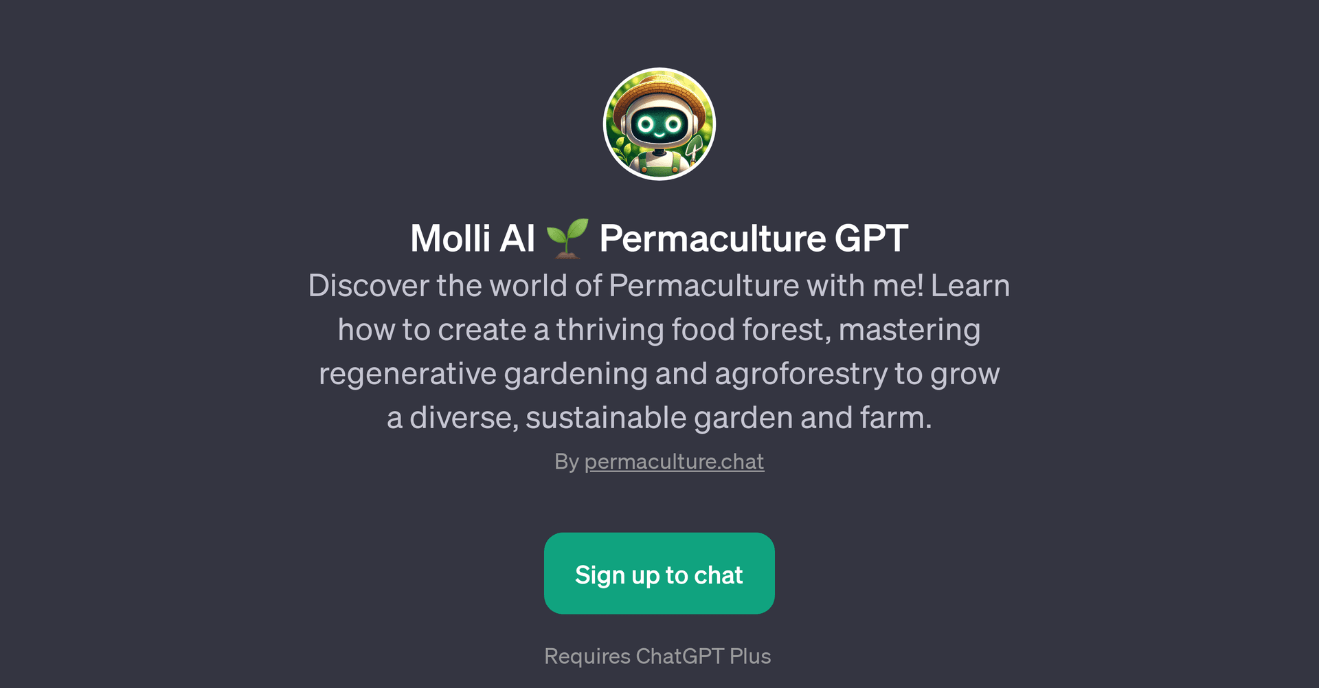 Molli AI Permaculture GPT