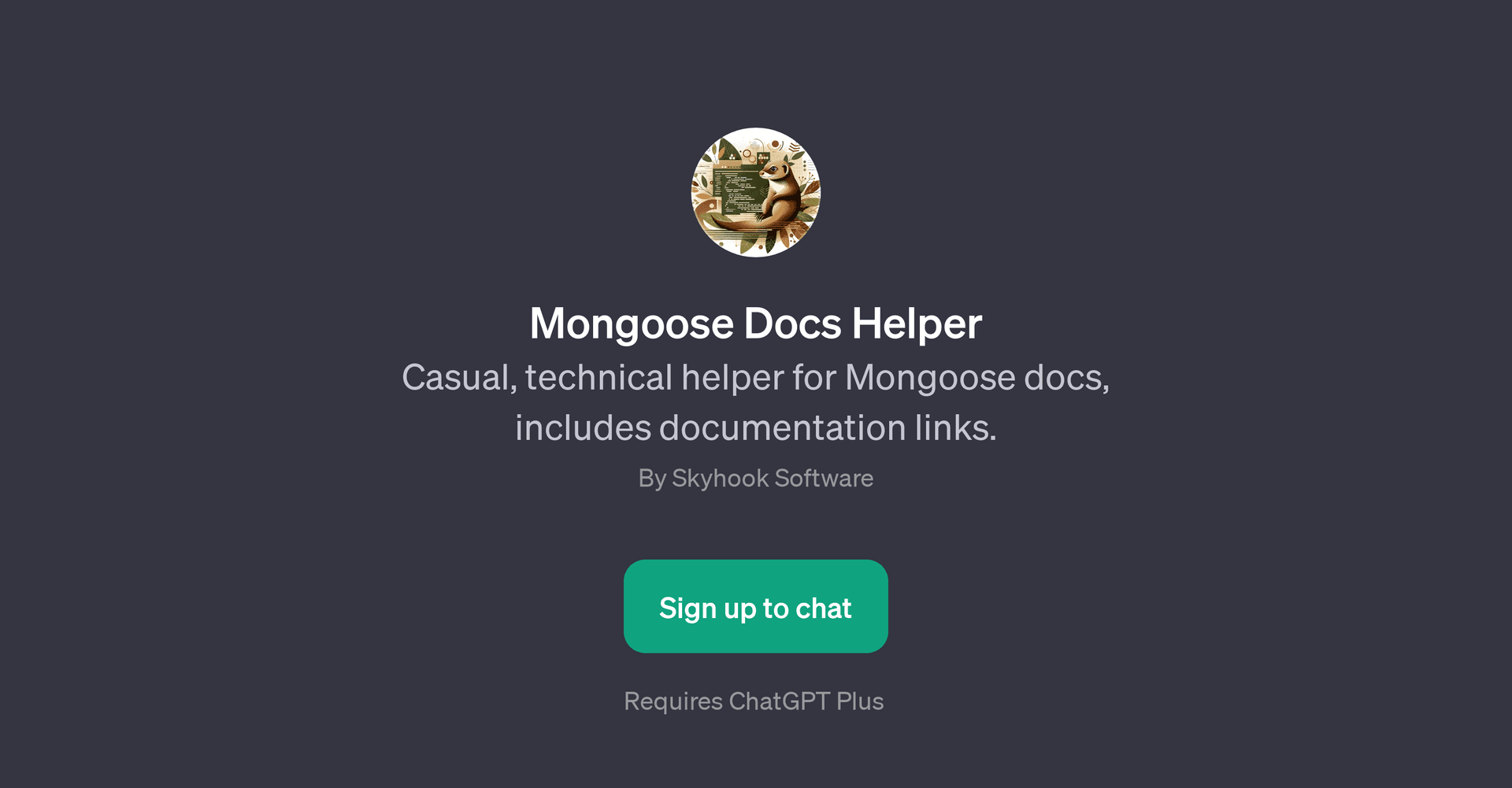 Mongoose Docs Helper