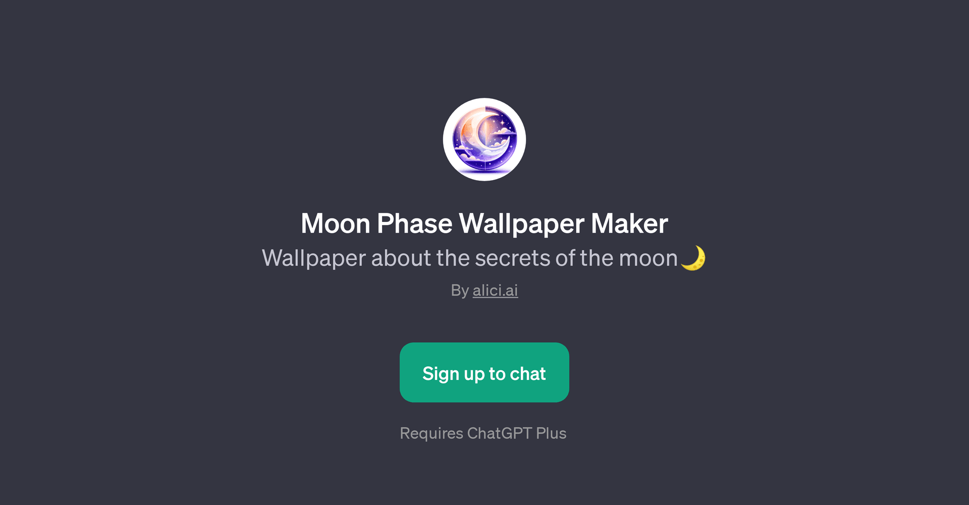 Moon Phase Wallpaper Maker
