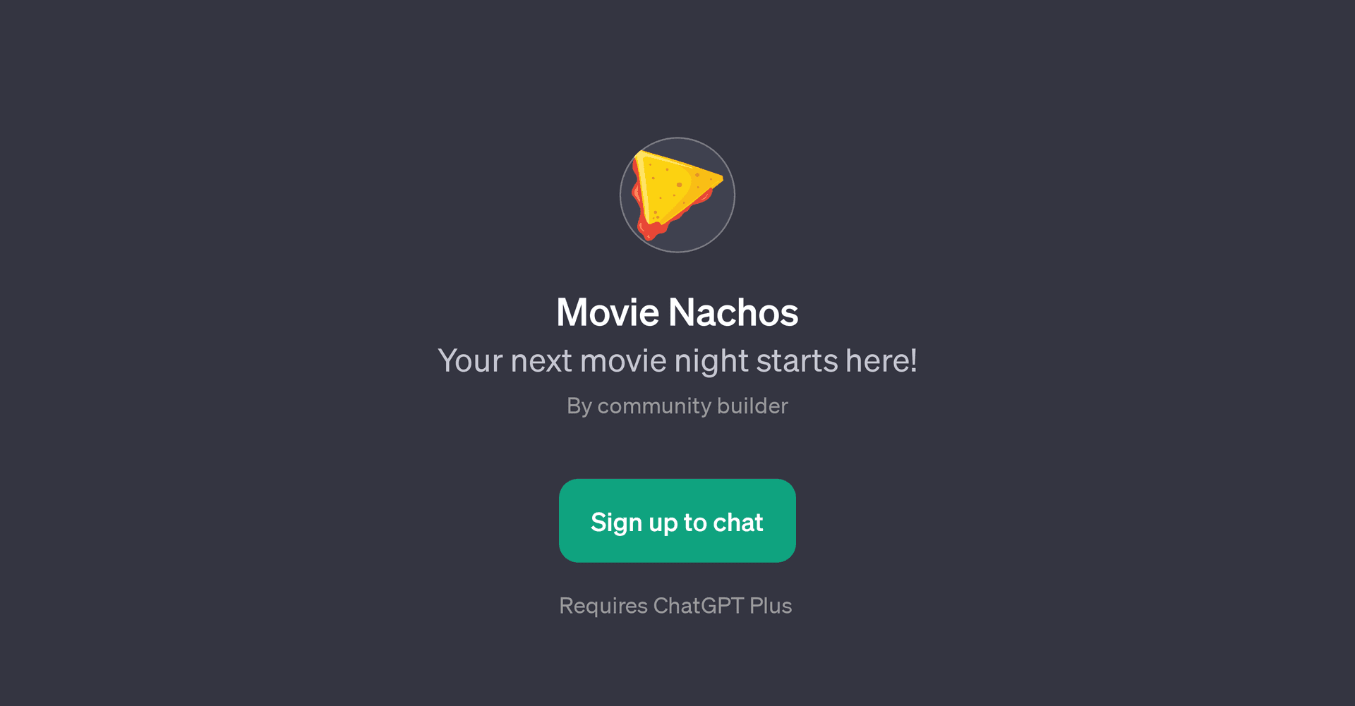 Movie Nachos