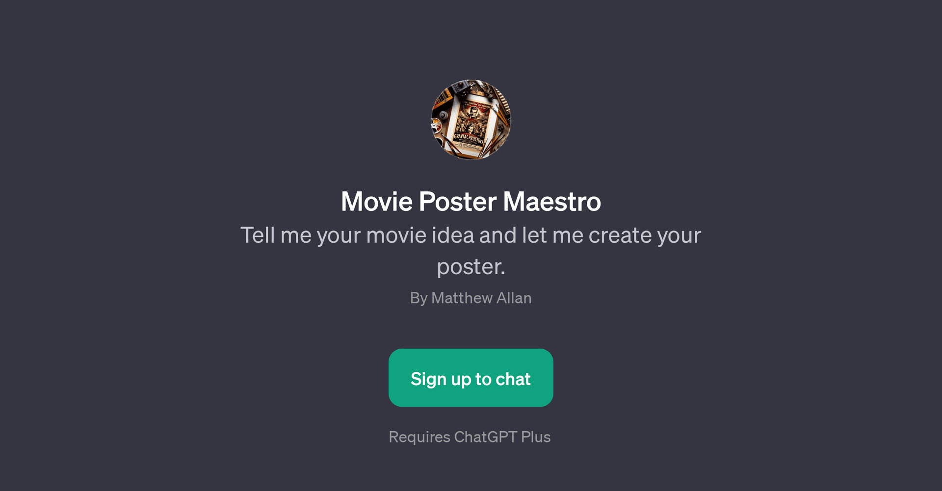 Movie Poster Maestro