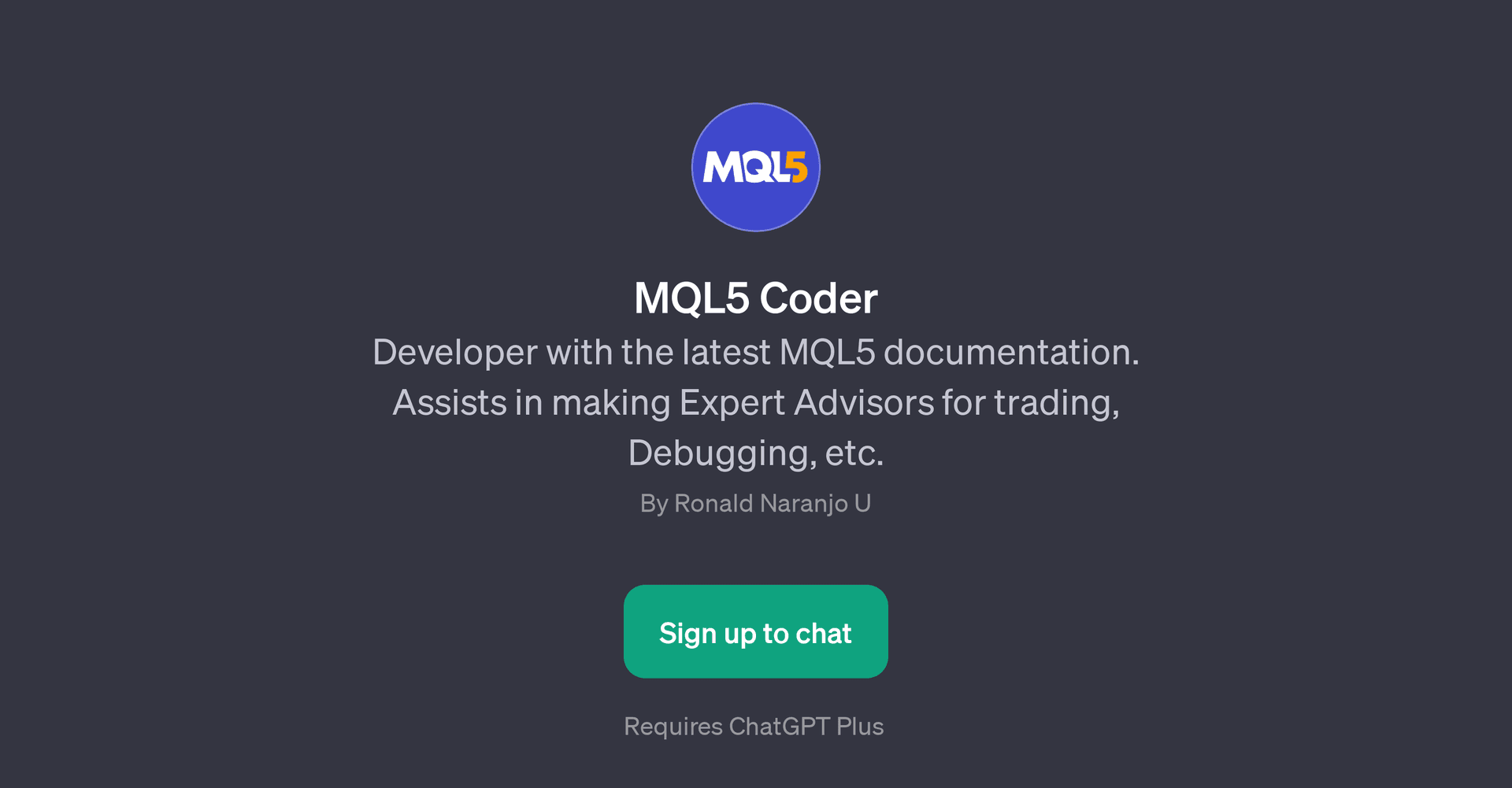 MQL5 Coder