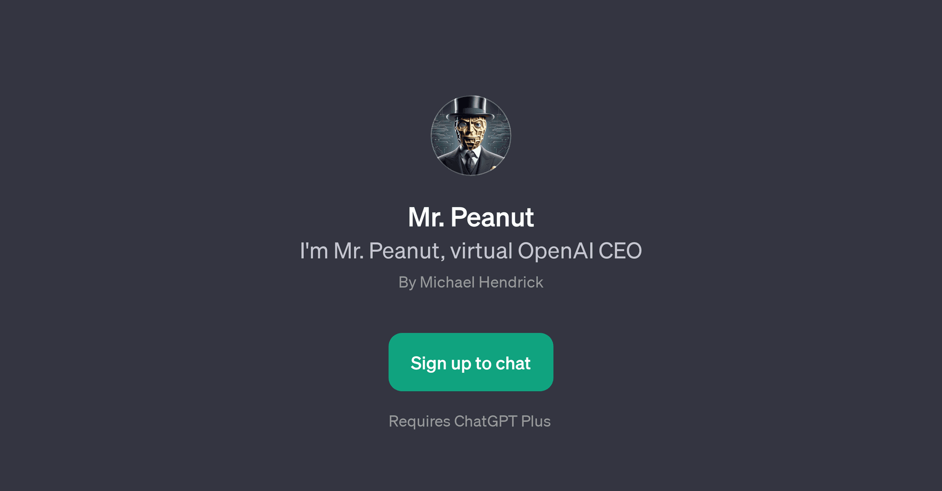 Mr. Peanut