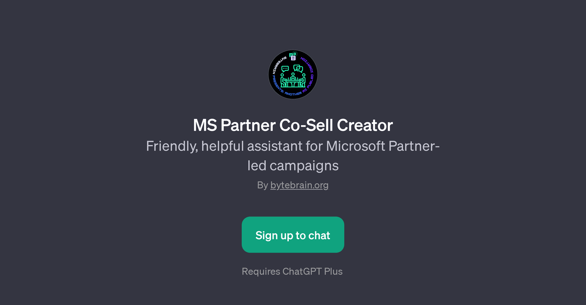 MS Partner Co-Sell Creator