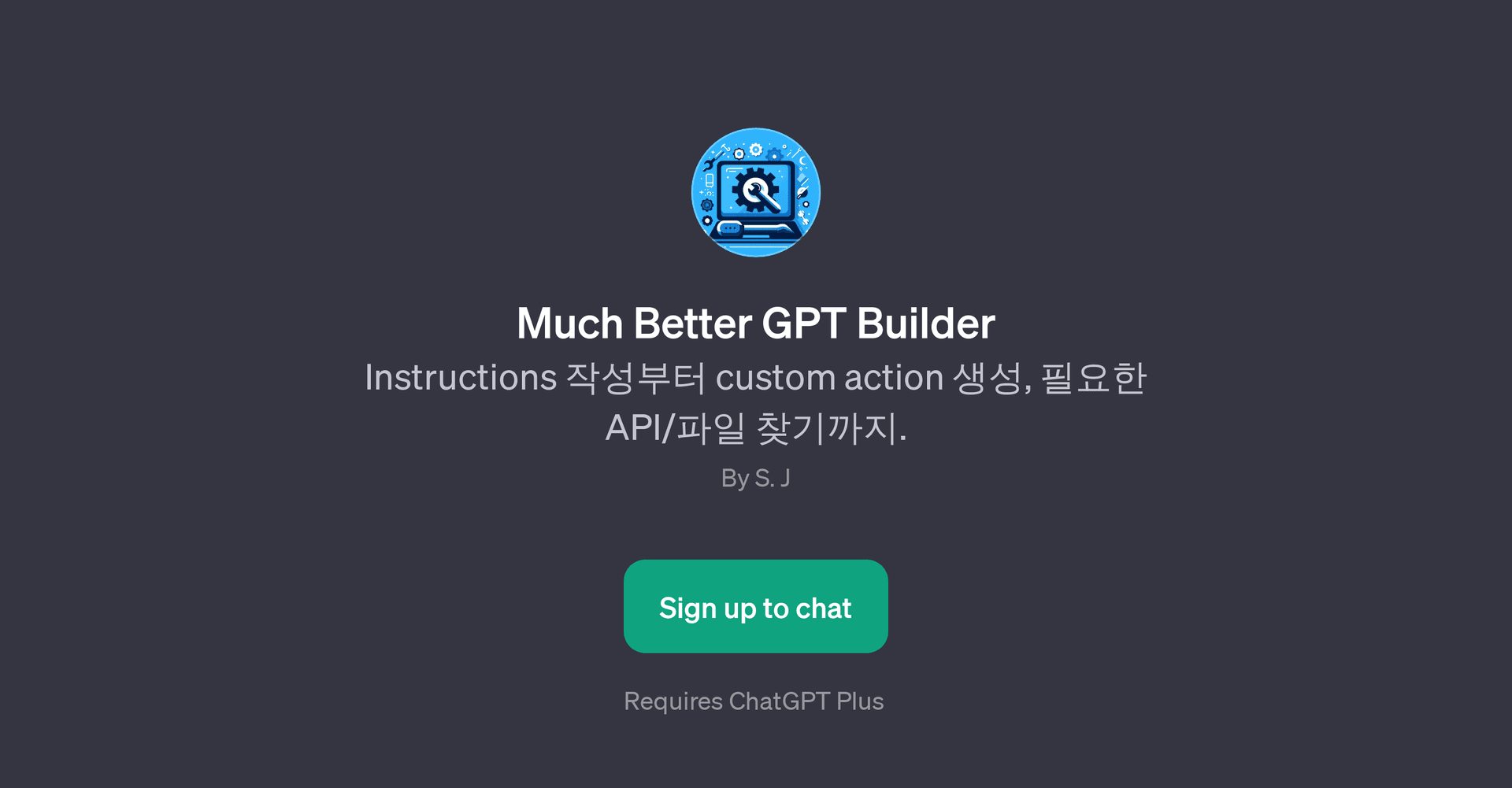 Much Better GPT Builder